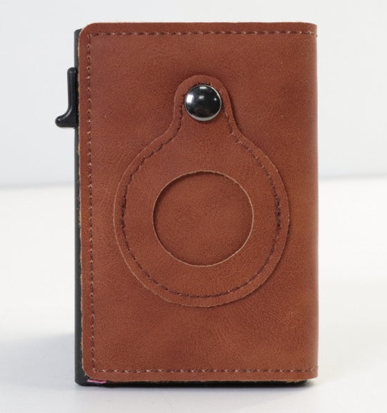 CarbonShield AirTag Wallet
