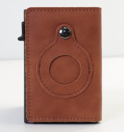 CarbonShield AirTag Wallet