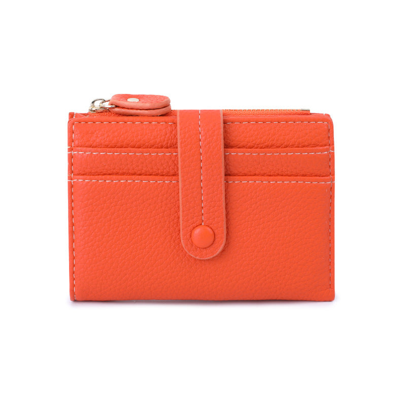 Élan Luxe Compact Leather Card Wallet