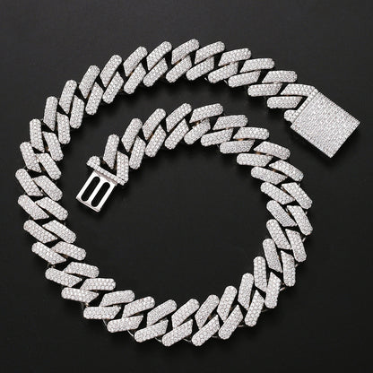 Sovereign Ice Lock Cuban Chain Necklace