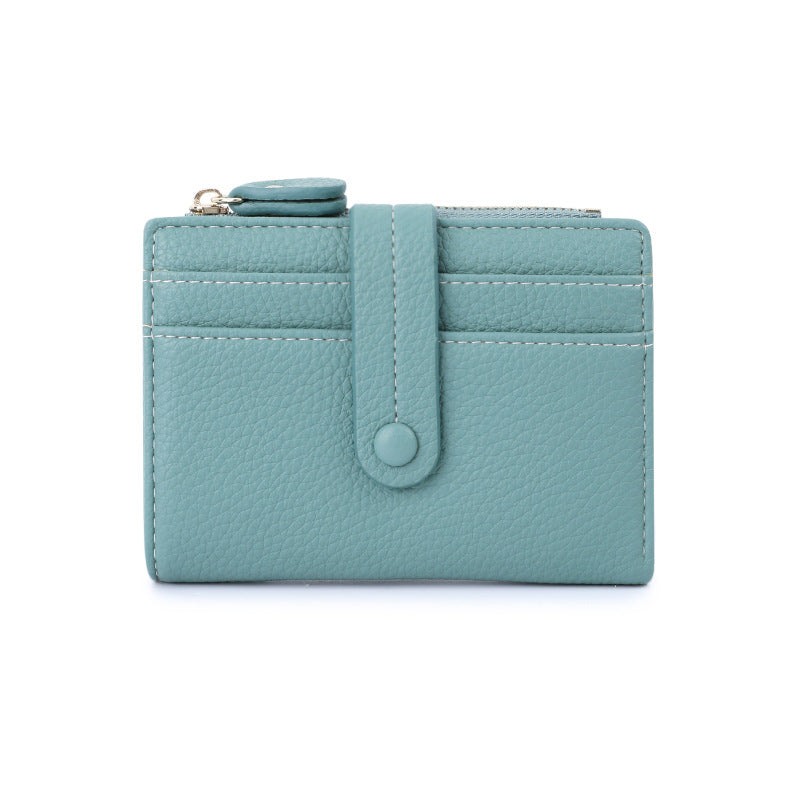 Élan Luxe Compact Leather Card Wallet