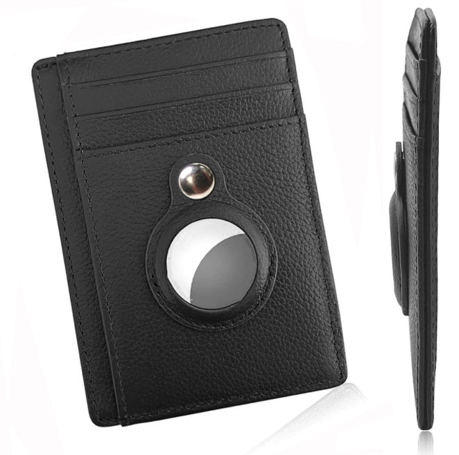 CarbonShield AirTag Wallet