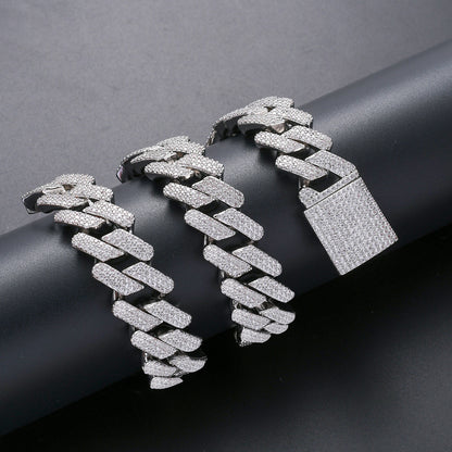 Sovereign Ice Lock Cuban Chain Necklace