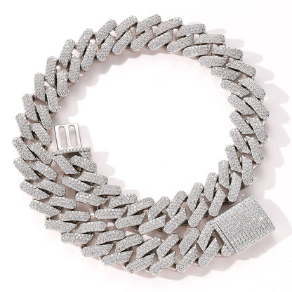 Sovereign Ice Lock Cuban Chain Necklace