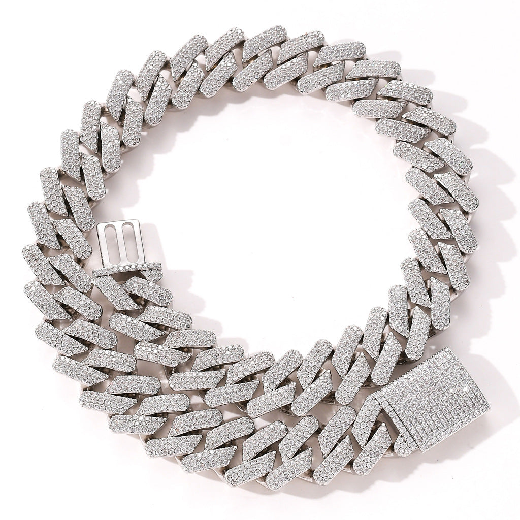 Sovereign Ice Lock Cuban Chain Necklace