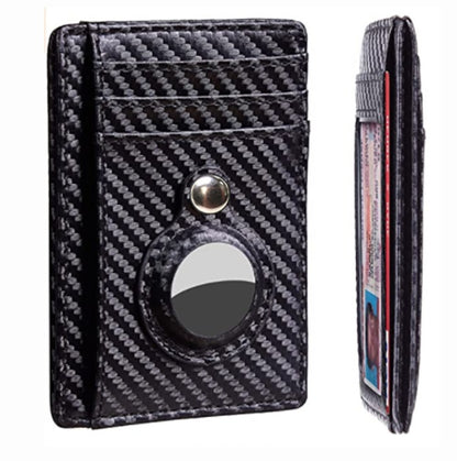 CarbonShield AirTag Wallet