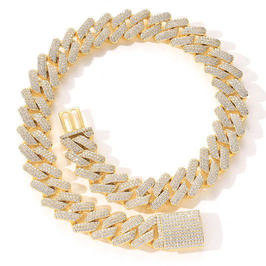 Sovereign Ice Lock Cuban Chain Necklace