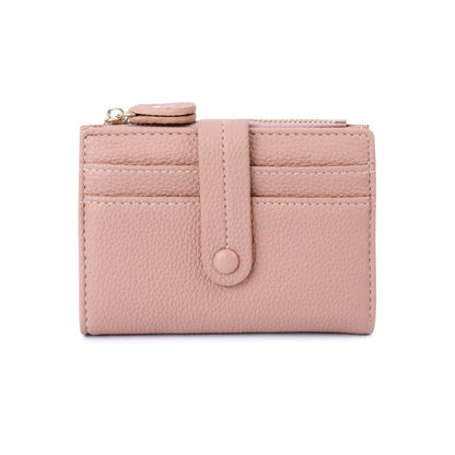 Élan Luxe Compact Leather Card Wallet