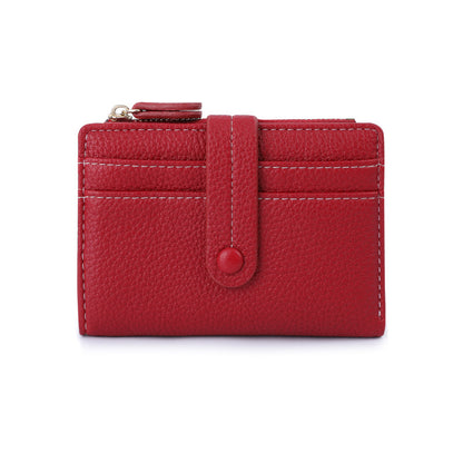 Élan Luxe Compact Leather Card Wallet