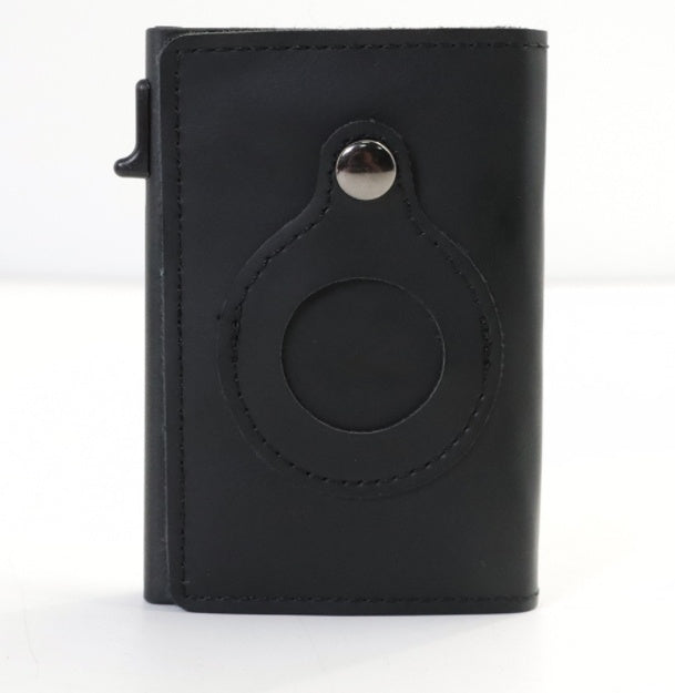 CarbonShield AirTag Wallet