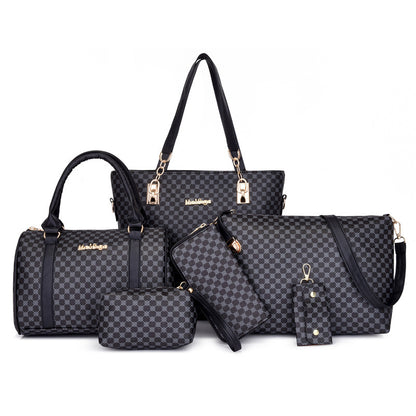 Signature Luxe 6-Piece Monogram Handbag Set
