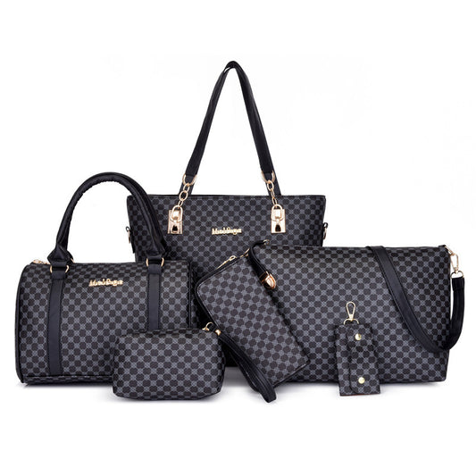 Signature Luxe 6-Piece Monogram Handbag Set